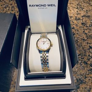 $300 Raymond Weil diamond watch-Women’s